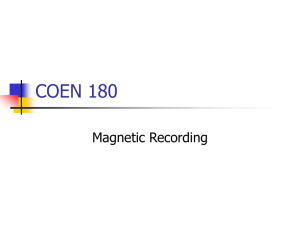 Magnetic Recording Pres.