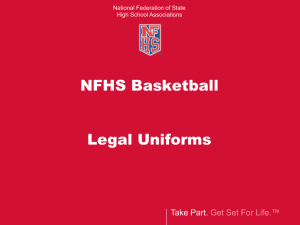 Basketball Uniform Presentation
