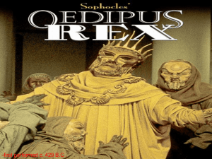 new Oedipus intro
