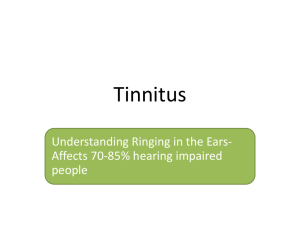 Tinnitus - Hearclear
