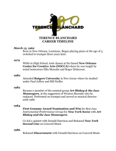 Career Timeline - Terence Blanchard