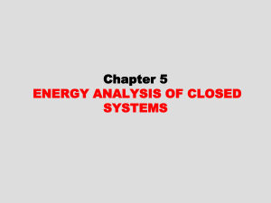 5-2 energy balance for closed systems