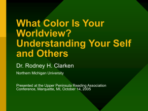 What Color Is Your Worldview?