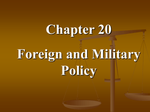 Foreign and Military Policy - Resource Sites - List