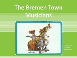 Unit 2-4 The Bremen Town Musicians