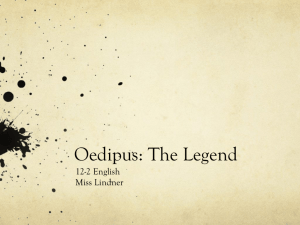 Oedipus: The Legend