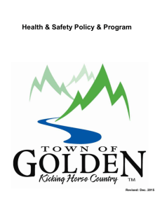 Health & Safety Policy & Program