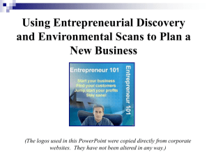 Entrepreneurial Discovery