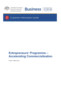 Customer Information Guide - Accelerating
