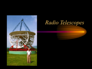 Radio Telescopes Jansky's Telescope