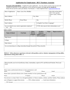 PLEASE TYPE OR PRINT. Complete the entire application. You may