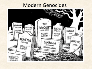 Rwandan Genocide Notes