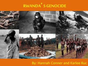Background on Rwanda