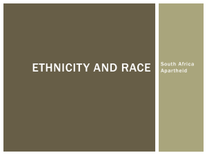 Ethnicity and Race - World Geography & Cultures