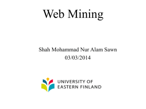 Web mining (part 2)