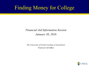 Finding Money For College - Say Yes to Education