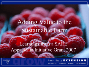 Adding Value B Kelly 2009 - National Ag Risk Education Library