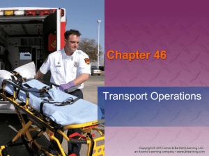 Chapter 46: Transport Operations