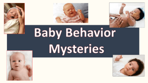 Baby Behavior Mysteries PowerPoint