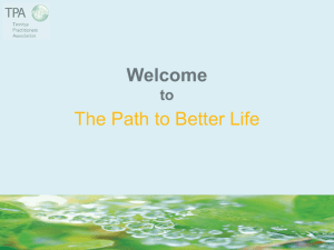 Welcome to The Path to Better Life - Tinnitus Practitioners Association