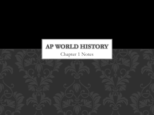 AP World Hsitory - SkyView Academy