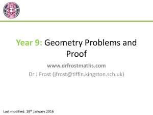 Year 9 - Dr J Frost