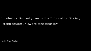 IPR and competition law