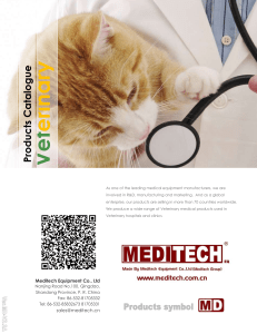 Vet Meditech products list