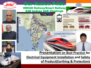 Presentation Indian Railway Electrical and S&T