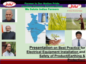 JMV- Presentation  SMART Process  Plant (Fertilizer)