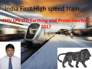 India First Bullet Train and Product Offering by JMV LPS