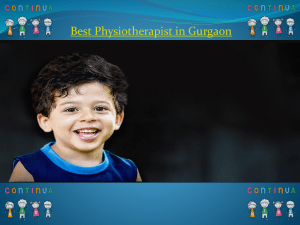 Best Physiotherapist in Gurgaon