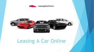 Leasing A Car Online