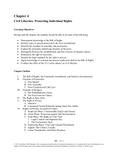 Ch04 Civil Liberties- us government