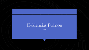 EVIDENCIAS PULMON 2018