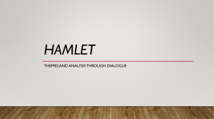 Hamlet writing themes