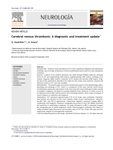 CVT-diagnostic and treatment review