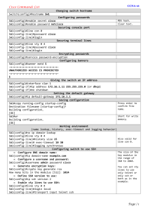Cisco Commands 2