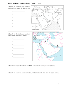 Middle East Study Guide (1)