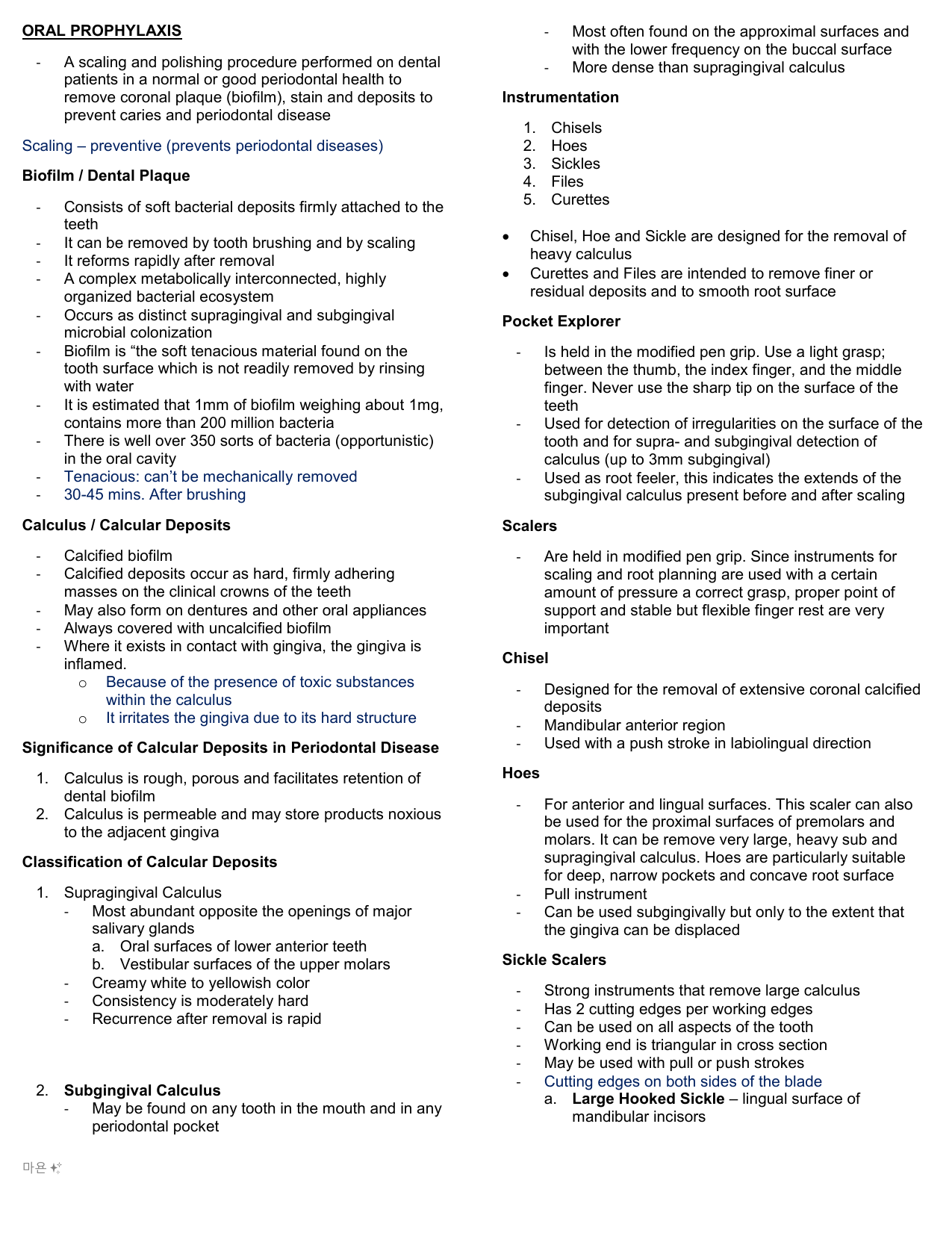 Restorative Dentistry