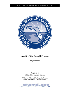 fy2017 final payroll processing audit report