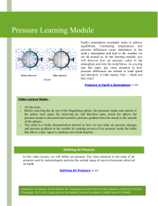 pressure module