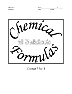 chemical formulas all worksheets 2011