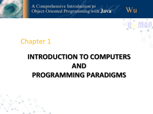 Intro to programming