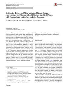 Buchanan-Pascall et al - 2018 - systematic review of parent group interventions