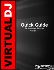 VirtualDJ 6 - Setup Quick Guide