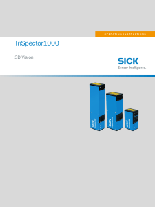 SICK TriSpector Manual