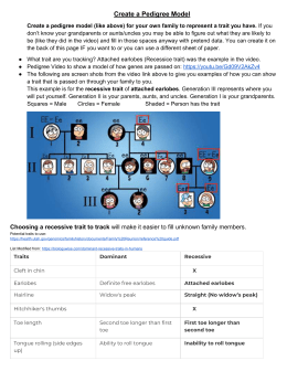 Family Pedigree Assignment