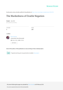 Larivée2015-The Markedness of Double Negation