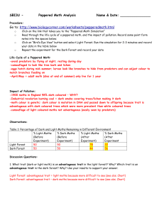 3-Peppered moth Simulation Analysis ANSWERS